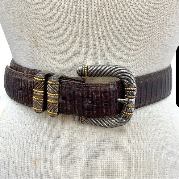 Brighton | Accessories | Brighton Wide Leather Crocodile  display picture 3
